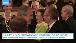 Broadcast Legend Larry King, Host Of 'Larry King Live,' Dies at 87 News Clip