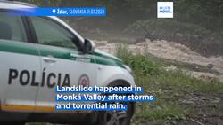 Heavy rain traps 16 tourists in Slovakia News Clip