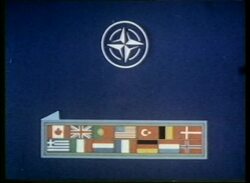 A Line Is Drawn. Part Three. From a documentary about the NATO Air Defence Ground Environment system (NADGE) Stock Footage