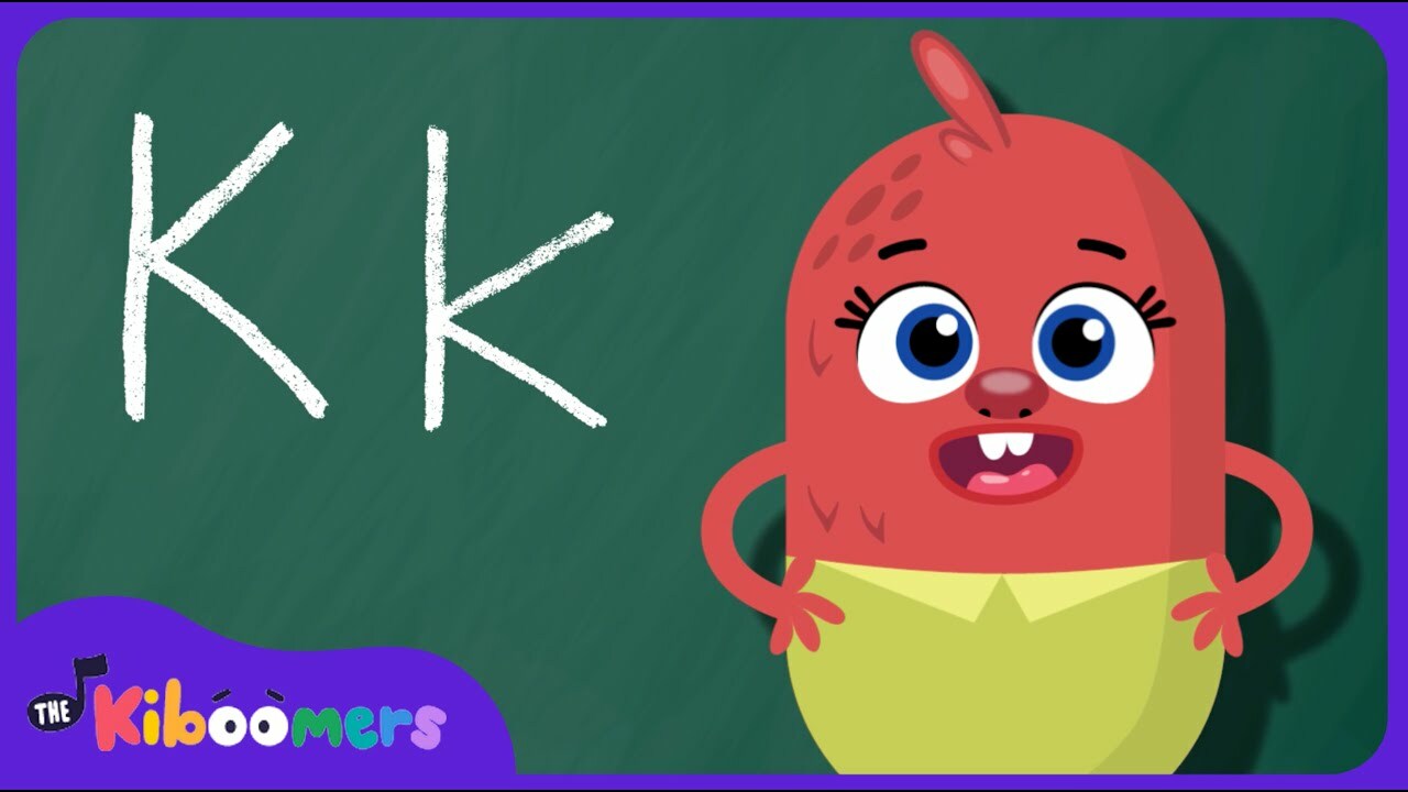 Letter K Song - THE KIBOOMERS Preschool Phonics Sounds - Uppercase ...