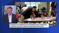 Rep. Himes joins Norwalk students during 13th annual ‘Valentines for Vets’ News Clip