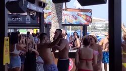 CLEAN : STOCKSHOTS of Cyprus coastal resort of Ayia Napa News Clip