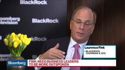 BlackRock's Fink Sees Need for Business to Focus More on Inclusive Capitalism News Clip