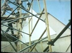 A Line Is Drawn. Part Two. From a documentary about the NATO Air Defence Ground Environment system (NADGE) Stock Footage