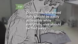 How to Clear Up Office Clutter Instructional Video