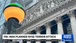 FBI arrested a man who's been charged with planning an attack on the New York Stock Exchange News Clip