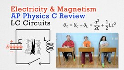 LC Circuits - Review for AP Physics C: Electricity and Magnetism Instructional Video