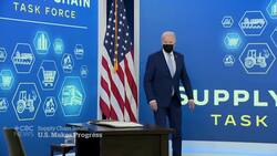 Biden says U.S. supply chain is catching up to demand, but shortages remain News Clip