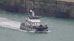 Migrants arrive in Dover after being rescued in the English Channel News Clip