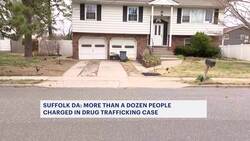 Nearly two dozen people charged with drug trafficking in Centereach News Clip