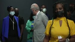 Prince Charles at the Barbados national archives tour News Clip