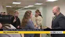 Vancouver Rise FC signs Canadian national team star, Quinn News Clip