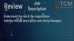 The CISO Masterclass - Review Job Description Instructional Video