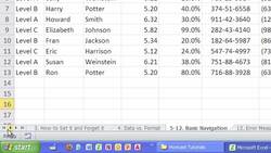 How to Navigate Workbooks & Worksheets in Excel Instructional Video