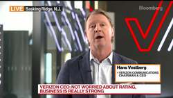 Verizon CEO Vestberg on Bond Sale, 5G Strategy, Stimulus News Clip