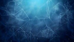 Digital plexus nodes and connection paths within network or system of networks For network, Medical, Science, engineering, technology,Chemistry, medicine, visuals, biology, biotechnology Stock Footage