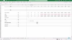 Project Finance and Excel - Build Financial Models from Scratch - EBIT Calculation in the P&L Statement Instructional Video