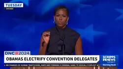 Michelle Obama electrifies DNC in speech that jabbed Trump News Clip