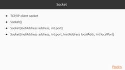Describe network protocols : Java API to Network Programming Instructional Video