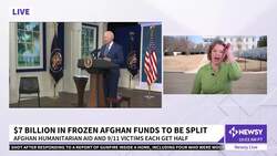 Biden To Split $7B In Frozen Funds For Afghan Relief, 9/11 Victims News Clip