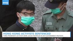 Hong Kong Pro-Democracy Activists Sentenced News Clip