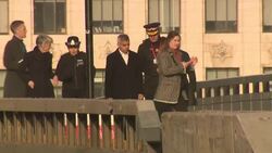 Sadiq Khan vists the London Bridge Terror attack scene News Clip