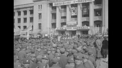 During Korean War, South Koreans in Seoul celebrate 34th Anniversary of Korea's Declaration of Independence News Clip