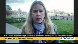NDP Leader Jagmeet Singh announces affordable housing for 1st time home buyers News Clip