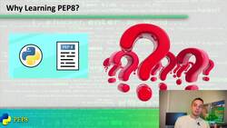 PEP8 Guidelines Python Clean Coding - Important Course Notes Instructional Video