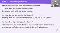 Reading 'The Twisted Tree': introducing the setting Instructional Video