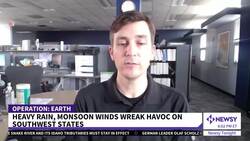 Heavy Rain, Monsoon Winds Wreak Havoc On Southwest States News Clip