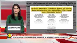 AI is causing the deterioration of cognitive faculties, says study News Clip