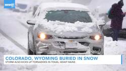 Winter Not Done Yet: Blizzards in Rockies, Tornadoes in Texas News Clip