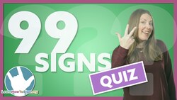ASL Phrases Quiz | Conversational | 99 Signs Part 3 Instructional Video