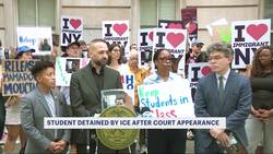 Brooklyn student detained by ICE sparks rally outside Tweed Courthouse News Clip
