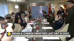 Indian Defence Minister Rajnath Singh Refused To Hold Hands With Li Shangfu News Clip