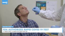 FDA Authorizes Emergency Use Of 15-Minute COVID-19 Test News Clip