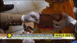 Indonesia launches mass measles vaccination in east Java after deadly outbreak News Clip