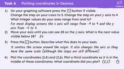 Plotting coordinates generated from a rule using technology Instructional Video