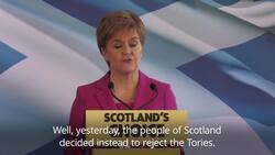 SNP leader Nicola Sturgeon plans second independence referendum bid News Clip