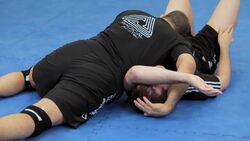 How to Do Accelerator Head & Arm Choke MMA Submission Instructional Video