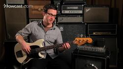 How to Play an E Major Triad on Bass Guitar Instructional Video