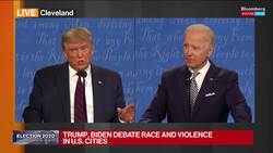 Trump Says Biden Can't Even Say 'Law and Order' News Clip