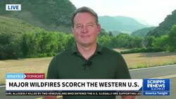 California's Park Fire is 25% contained, now the 4th largest in state history News Clip