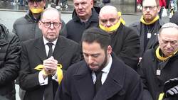 President of the Board of Deputies of British Jews speaks at procession for hostages in Gaza News Clip