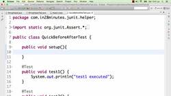 Learn Java Unit Testing with JUnit 5 in 20 Steps - @Before and @After Instructional Video