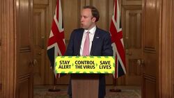 Matt Hancock and Dido Harding answer questions at daily coronavirus press conference News Clip