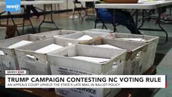 Trump Campaign Contesting North Carolina's Late Mail-In Ballot Rule News Clip
