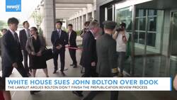 Trump Administration Sues John Bolton Over Upcoming Book News Clip