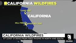 As California Fires Rage, Experts Point to Climate Change News Clip